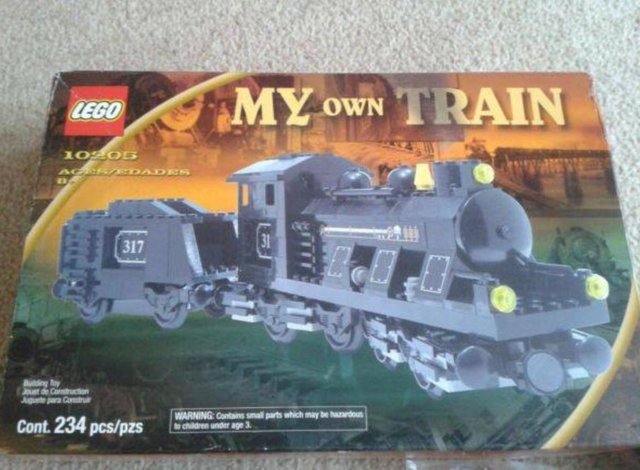 Image 2 of RARE LEGO 10205 TRAIN. NEW SEALED. COLLECTORS ITEM