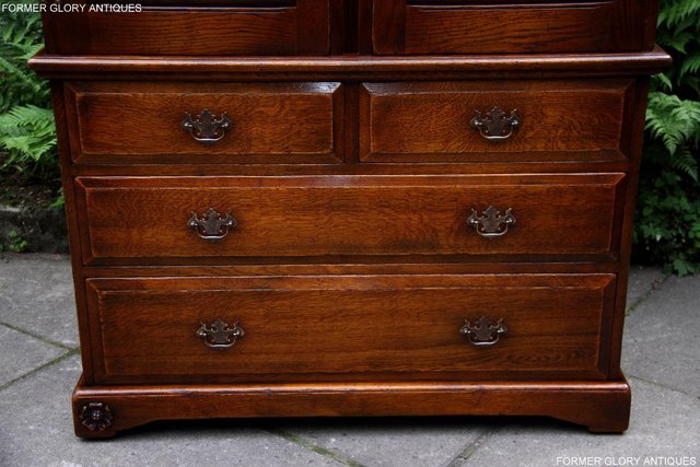 Image 9 of TITCHMARSH GOODWIN ROYAL OAK WARDROBE CHEST OF DRAWERS STAND