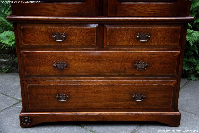 Image 50 of TITCHMARSH GOODWIN ROYAL OAK WARDROBE CHEST OF DRAWERS STAND