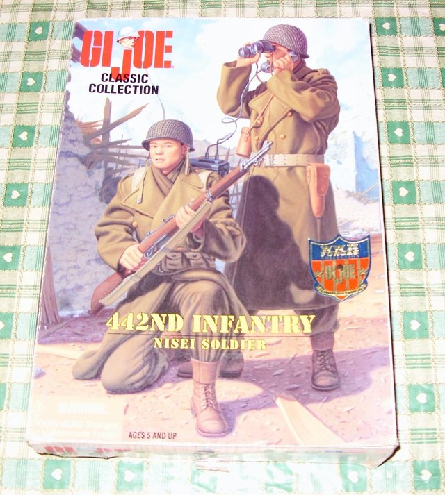 Image 2 of G.I. Joe Classic Collection WWII Forces LE 442nd Infantry Ni