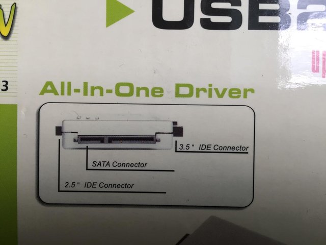Image 3 of Sata & IDE - USB one touch back up adapter