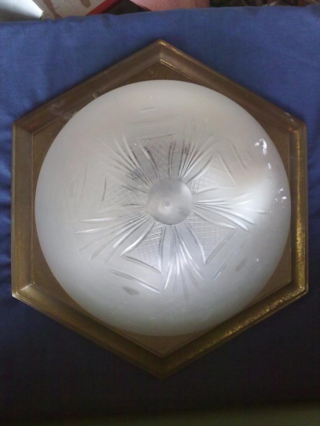 Image 2 of Art Deco Repro Ceiling Lights.