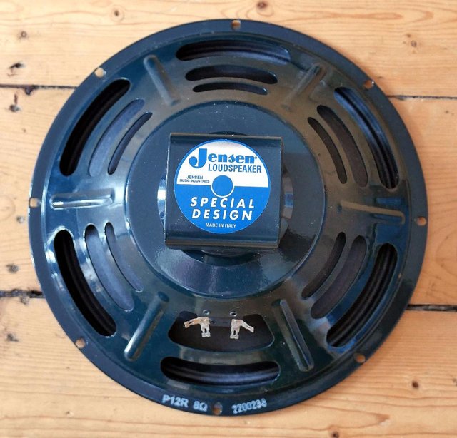 Preview of the first image of Jensen P12R 8 ohm speaker. Fender Bassman type.
