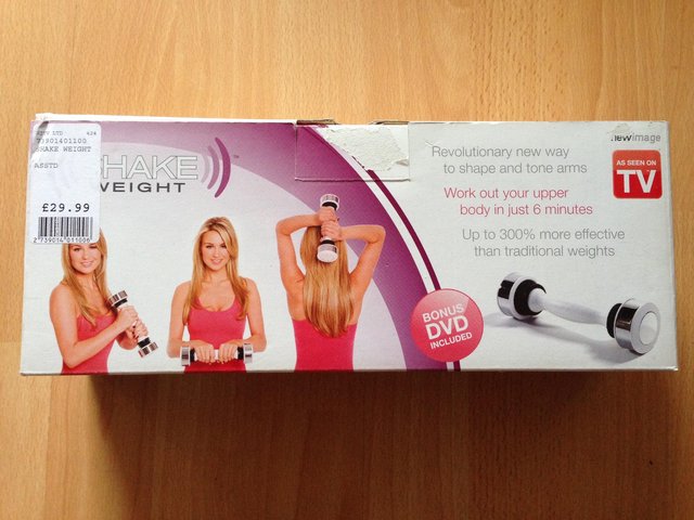 Preview of the first image of Shake Weight & DVD, new with box.