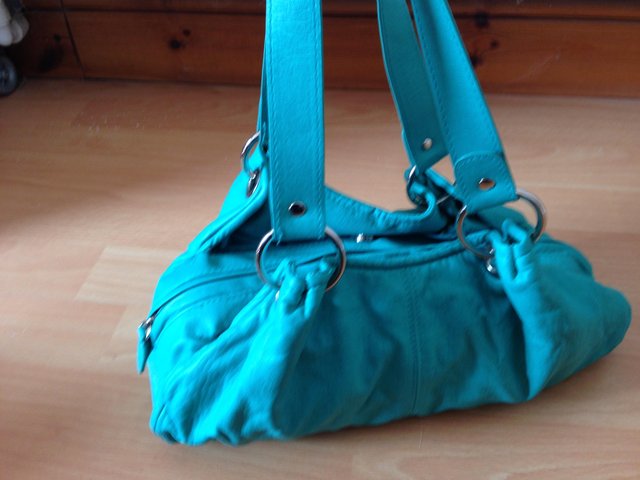 Image 2 of Turquoise Bag, in good condition