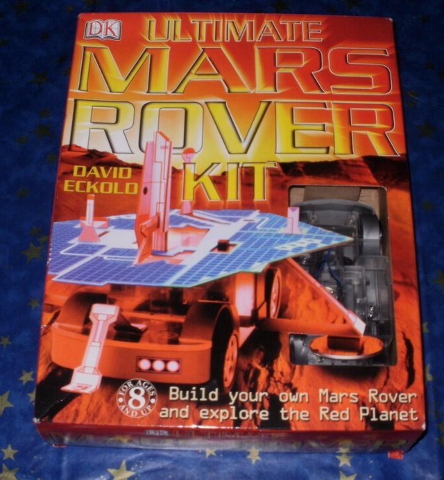 Preview of the first image of DK ULTIMATE MARS ROVER KIT DAVID ECKOLO  AGES 8+  RRP£19.99.