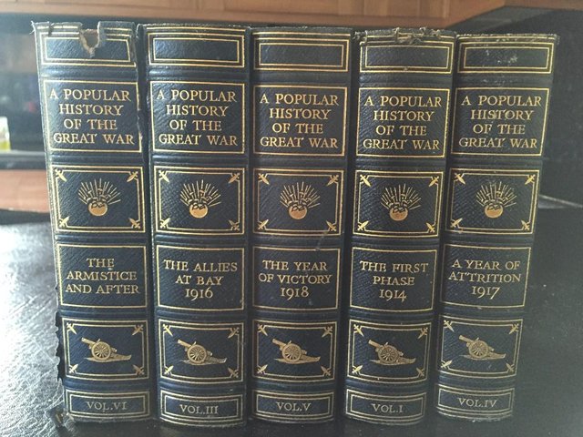 Image 2 of Great war history books.