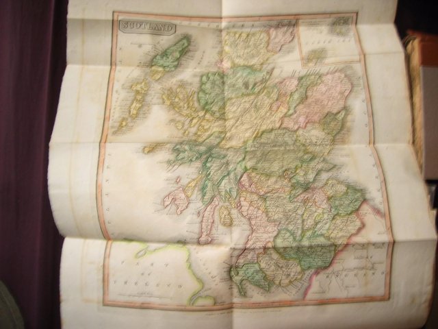 Preview of the first image of RARE ANTIQUE BOOKS HISTORY OF SCOTLAND 4 VOLS MAPS.
