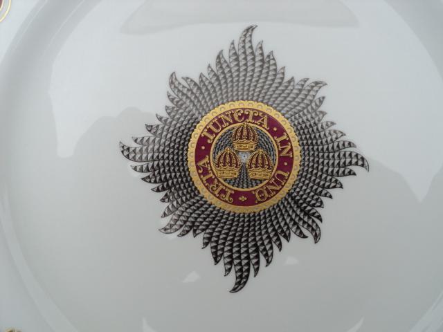 Image 2 of 'The Order of the Bath Plate'250th Anniversary 10.5" plate