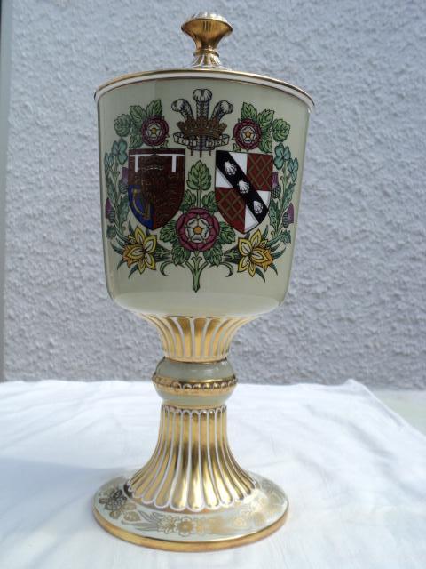 Image 2 of Royal Wedding Chalice by SpodeNo 200/500
