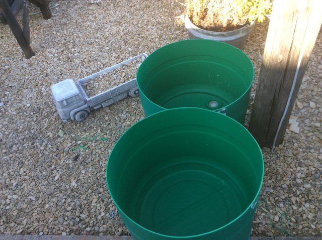 Image 3 of 2x flower tub or horse livestock water tub/bucket