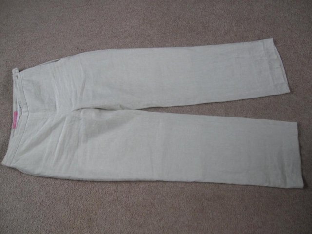 Image 2 of Charles Tyrwhitt 100% Linen trousers