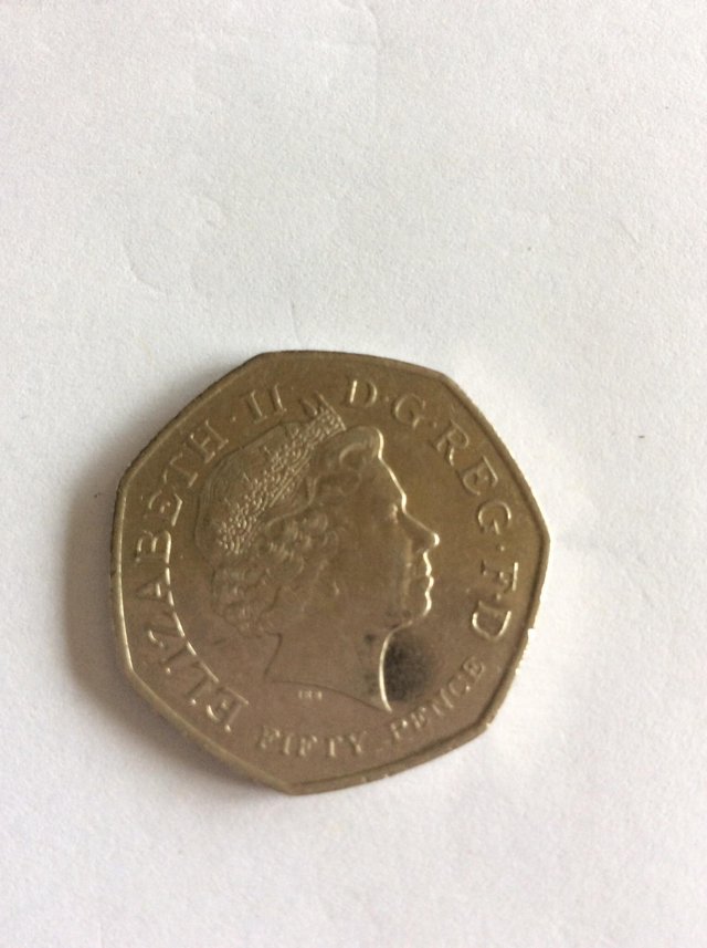 Image 2 of WWF very rare 50p coin