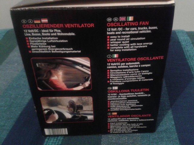 Image 3 of *OSCILLATING FAN FOR VEHICLES*