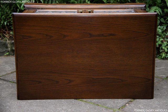 Image 29 of AN OLD CHARM LIGHT OAK HI FI DVD CD TV CABINET STAND TABLE