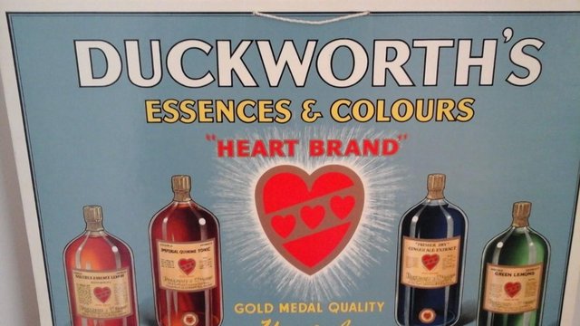 Preview of the first image of Original Duckworth's Essences & Colours Advertising Card.