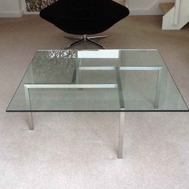 Preview of the first image of Modernist / Retro Glass Coffee Table.
