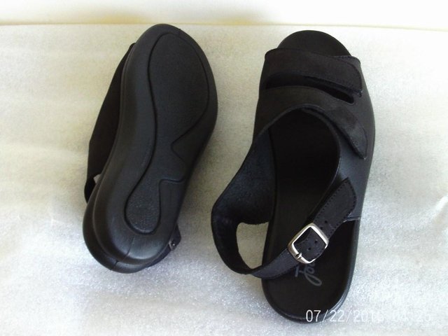 Image 2 of Ladies Black Sandals