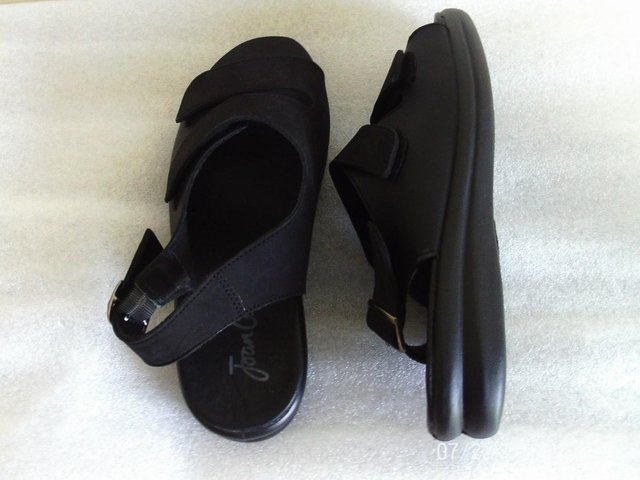 Image 3 of Ladies Black Sandals