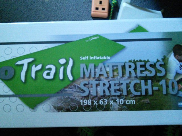 Preview of the first image of Euro trail stretch thermo camping mattress.