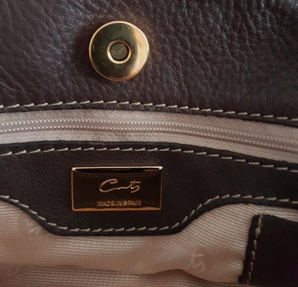 Image 2 of Beautiful Ladies Designer Cowhide Handbag By Coty Of Madrid