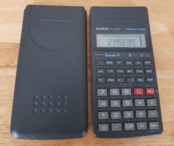 Preview of the first image of Retro 1980's Casio FX 82sx Fraction Calculator.