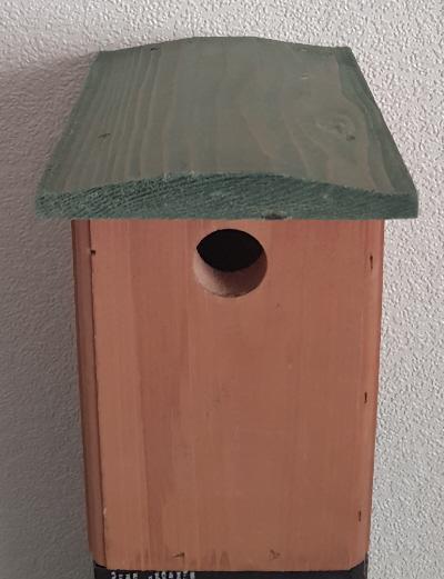 Preview of the first image of Wooden Wild Bird Nesting Box For Small Garden Birds.