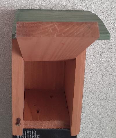 Image 3 of Wooden Wild Bird Nesting Box For Small Garden Birds