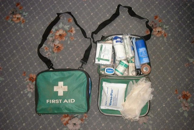 Preview of the first image of First Aid Bag (Fully stocked).