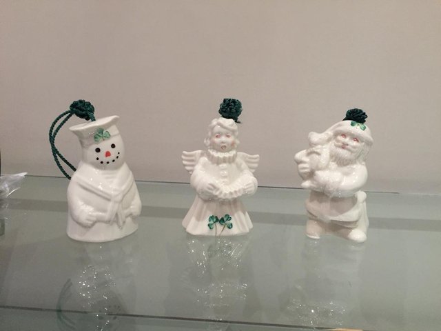 Image 2 of Belleek Christmas Ornaments