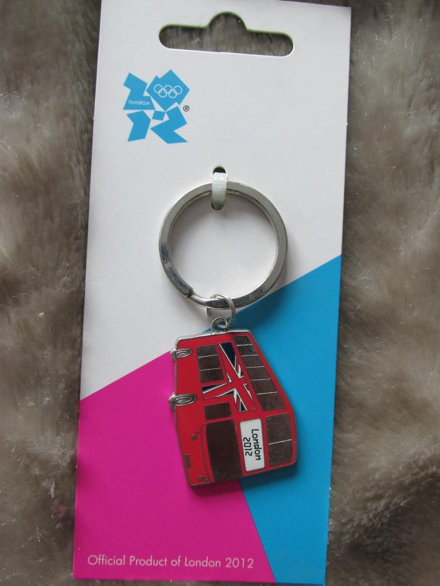 Preview of the first image of OLYMPICS 2012 LONDON KEYRING BRAND NEW ON PACKAGING.