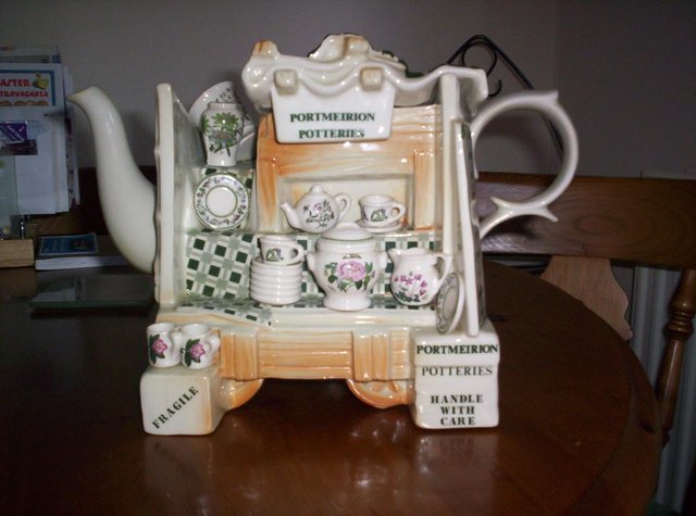 Preview of the first image of Paul Cardew collectable Teapot.