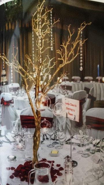 Preview of the first image of beautiful Christmas wedding decorations.