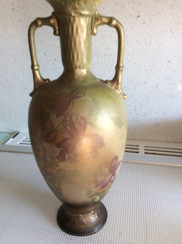 Preview of the first image of Antique dull lustre vase.