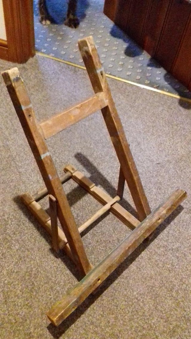 Preview of the first image of Small vintage artist easel.
