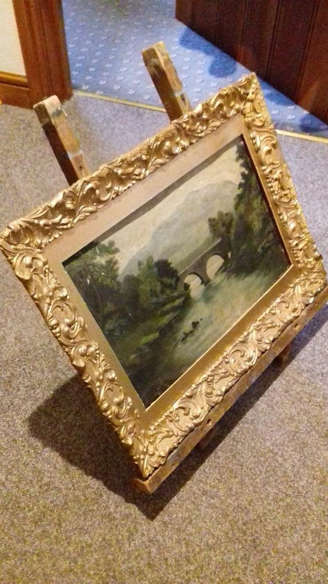 Image 2 of Small vintage artist easel