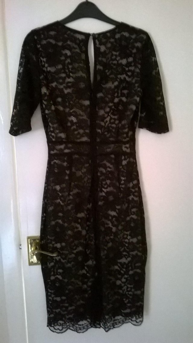 Image 2 of NEW LACE BLACK DRESS RRP + £20