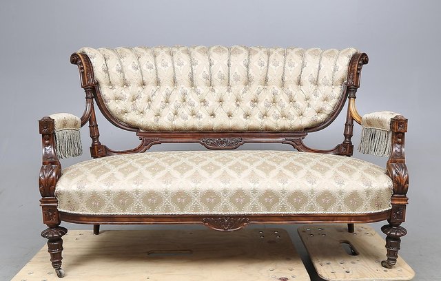 Preview of the first image of Antique Edvardian rosewood SOFA.