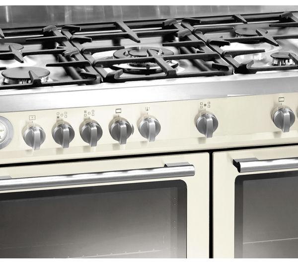 Preview of the first image of BAUMATIC IVORY 90CM DUAL FUEL RANGE COOKER-WOK BURNER-WOW-.