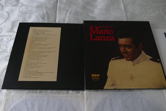 Preview of the first image of Mario Lanza LP Box Set.