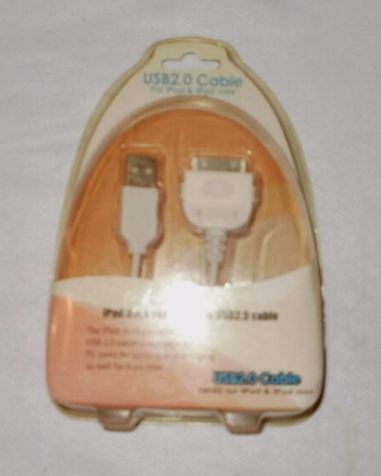 Preview of the first image of USB 2.0  Cable for iPod and iPod mini IW-02 unopened packagi.