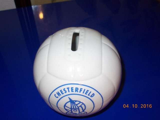 Image 2 of Chesterfield Football Club,Spireites, CFC Football Money Box