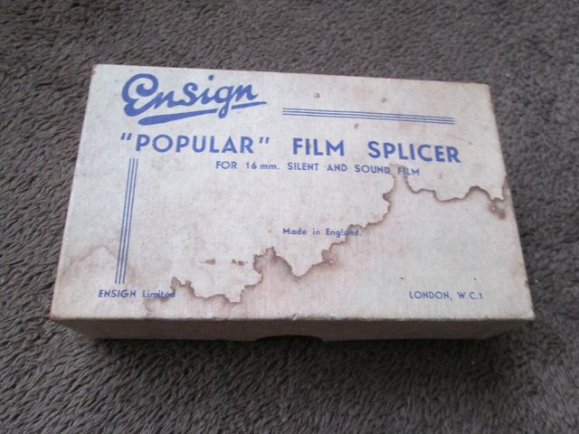 Preview of the first image of Vintage Ensign Popular Film Splicer (Incl P&P).