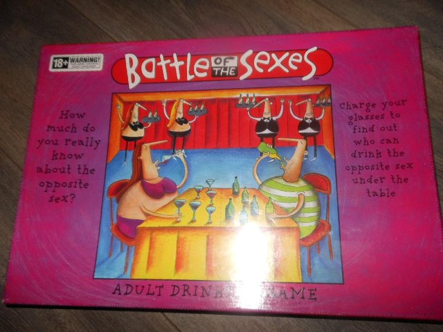 Preview of the first image of Battle Of The Sexes Board Game New & Sealed ADULT Version.