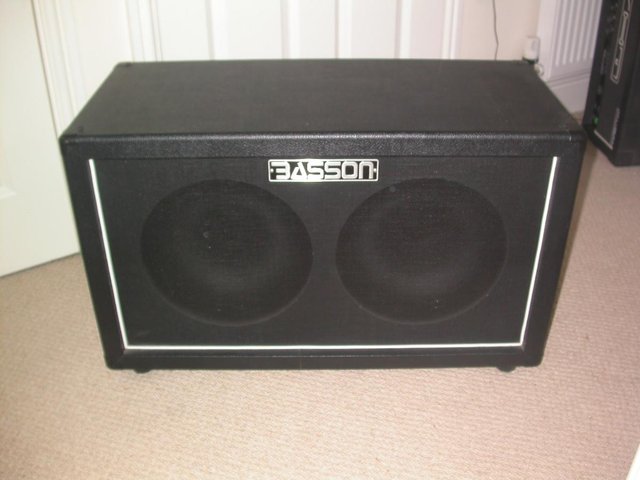 Preview of the first image of BASSON B212 2 X 12 CAB CELESTION V30 SPEAKERS custom.