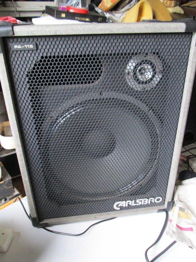 Preview of the first image of Carlsbro PA115 Speaker.