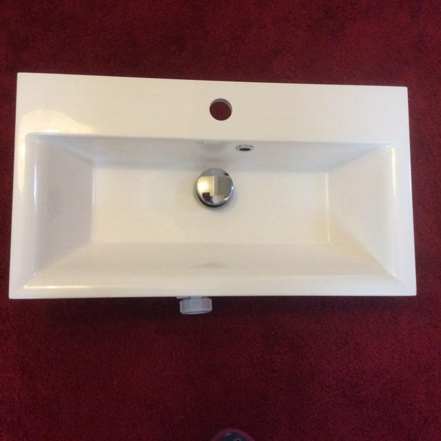 Image 2 of New bathroom wash basin with pop up waste