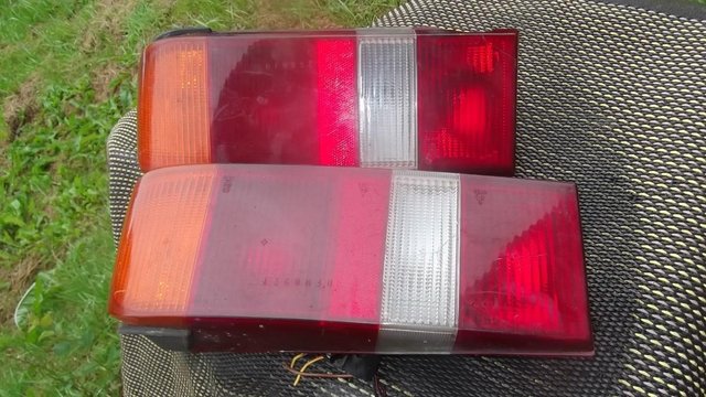 Preview of the first image of Ford Sierra rear lights 1983 good condition Collector's item.
