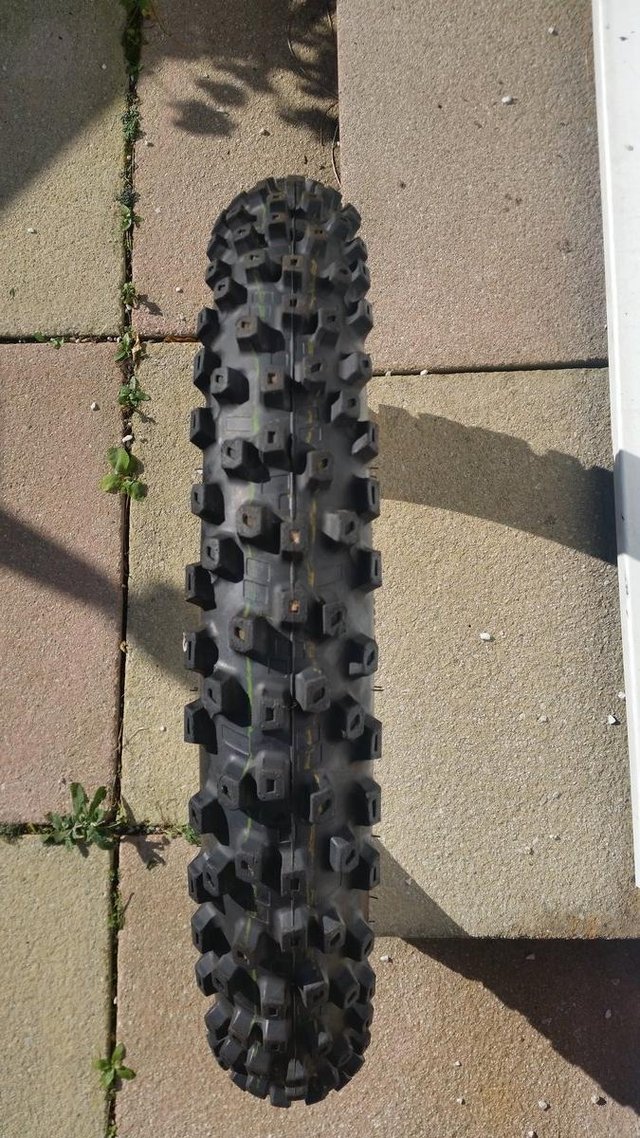 Image 2 of dunlop Off road motorbike tyre 80/100/21