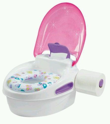Preview of the first image of DELUXE PINK TRAINING BABIES POTTY.